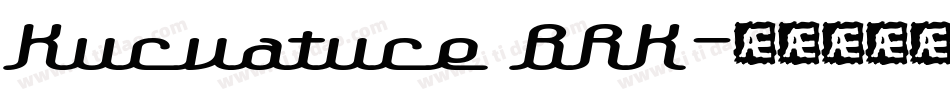 Kurvature BRK字体转换